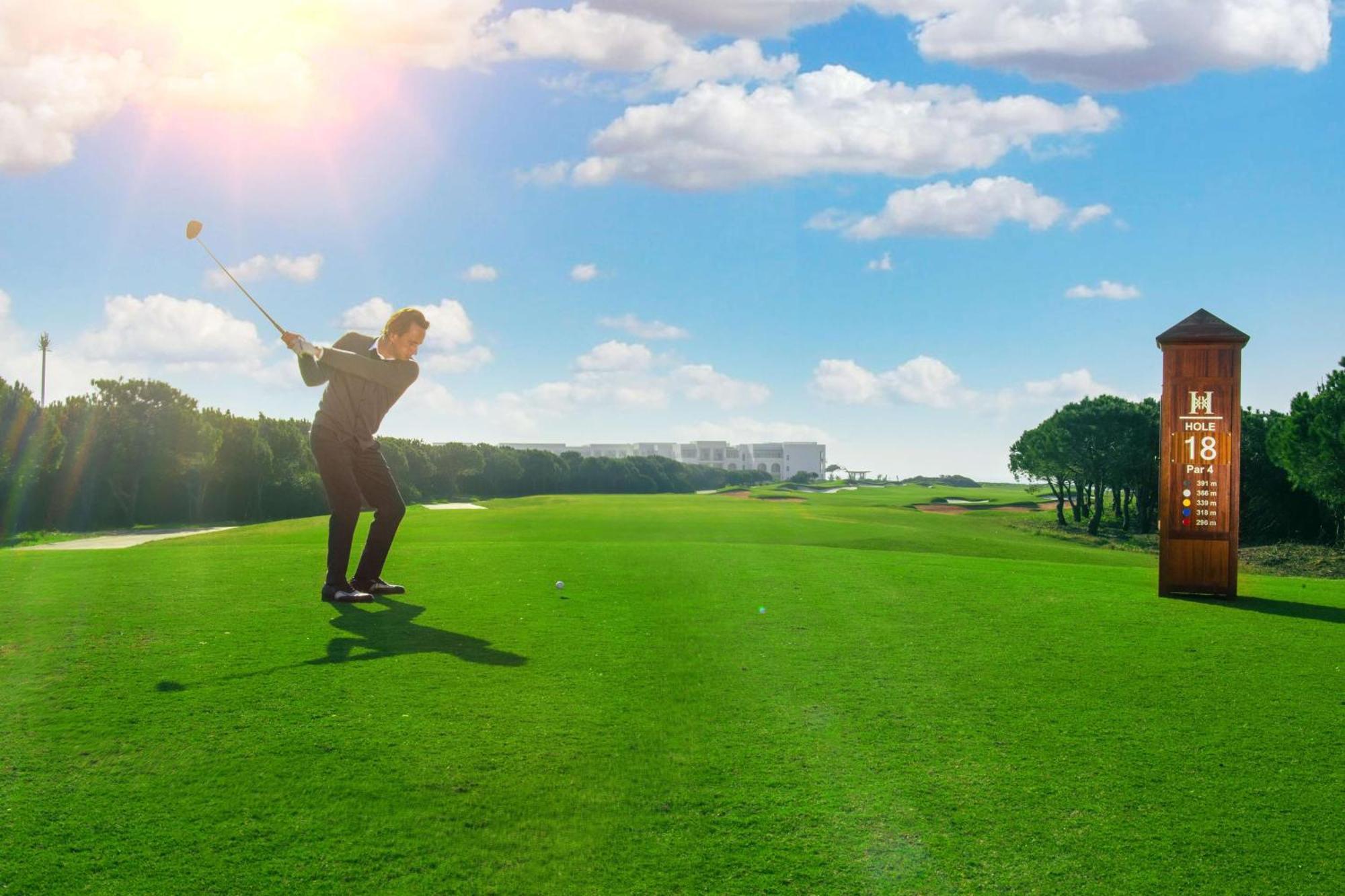 Hilton Tangier Al Houara Resort & Spa Hauara Eksteriør billede Golf Course at the Hotel